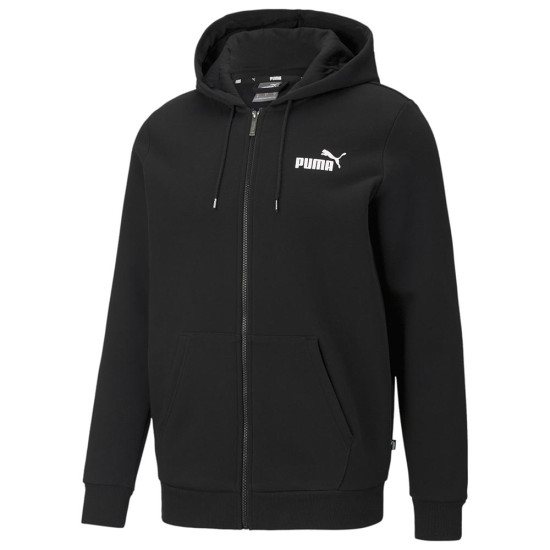 Puma Ανδρική ζακέτα Essentials Small Logo Full-Zip Hoodie